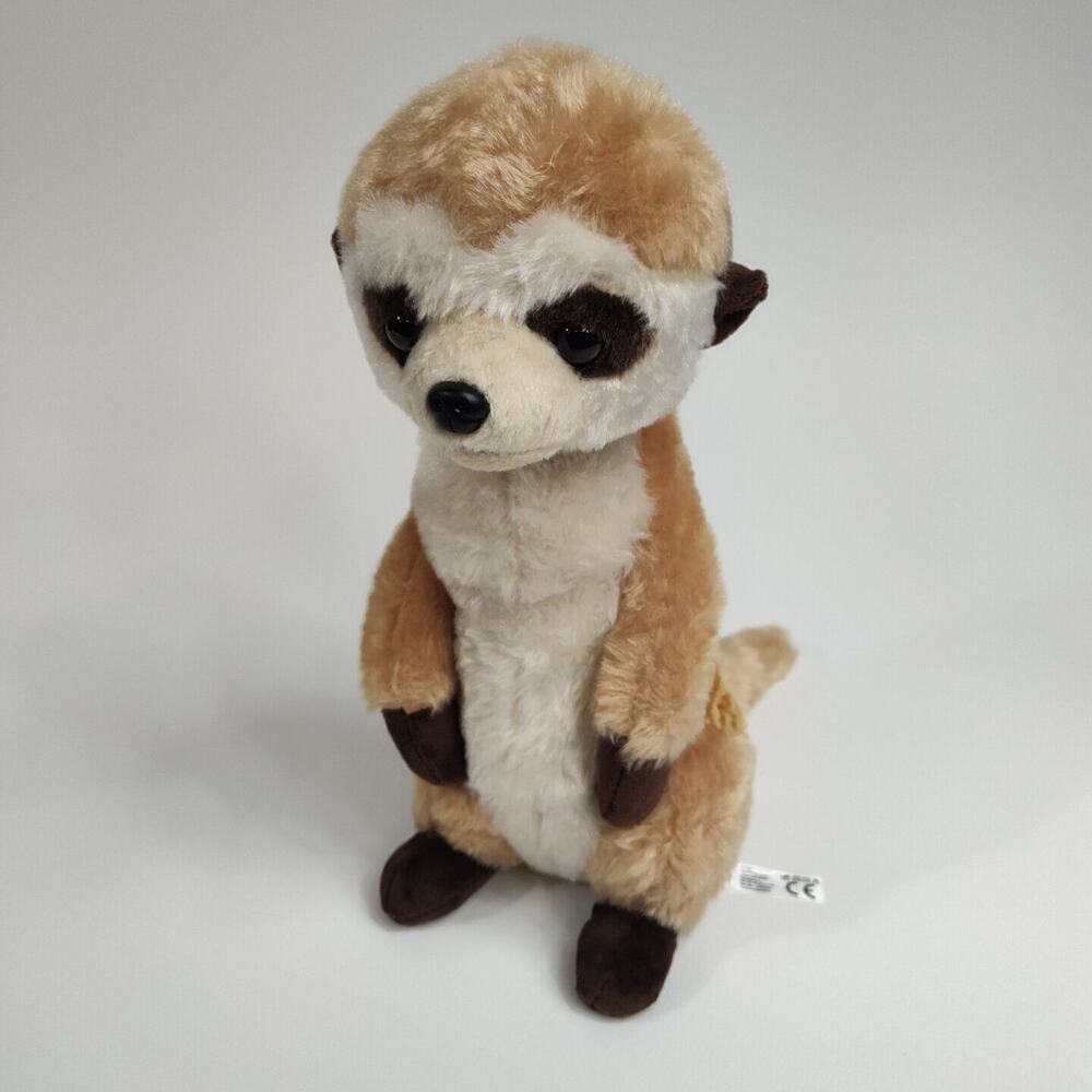The Petting Zoo Plush Meerkat 13" Stuffed Animal Standing Up 2021 EUC